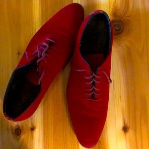 Red Suede Shoes